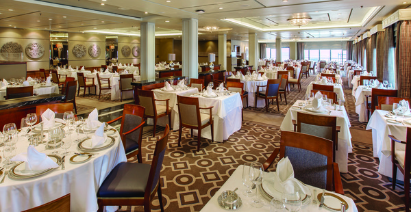Cunard - Queen Mary 2 - Princess Grill Restaurant 1.jpg